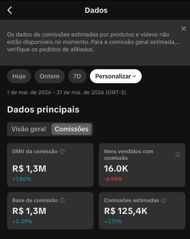 Mai/2026 — GMV